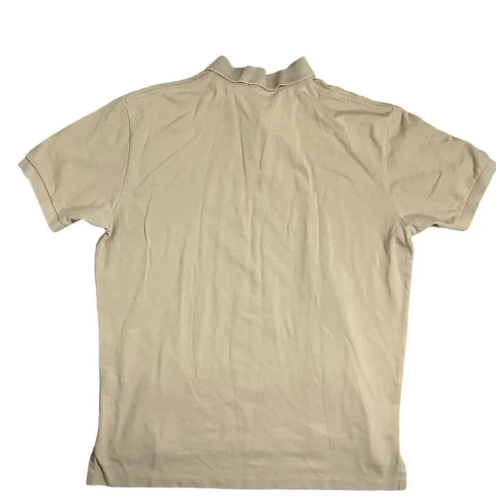Polo Ralph‎ Lauren Shirt XL Nude Polo Green Pony Khaki Classic Everyday